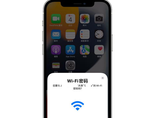 玉林苹果15维修店分享iPhone15如何共享Wi-Fi密码 