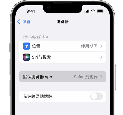 玉林苹果手机维修店分享如何在iPhone上设置默认浏览器 